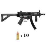 MP5 with 10 rounds