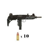 uzi with 10 rounds