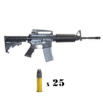 kids M4 machine gun with 25 rounds